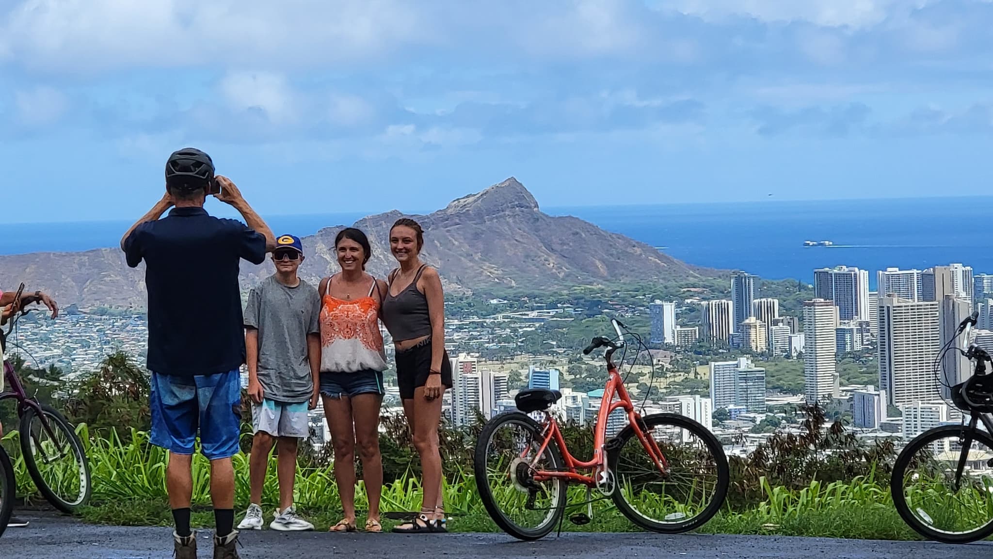 Hawaiian Waterfall Hike and Downhill Bike