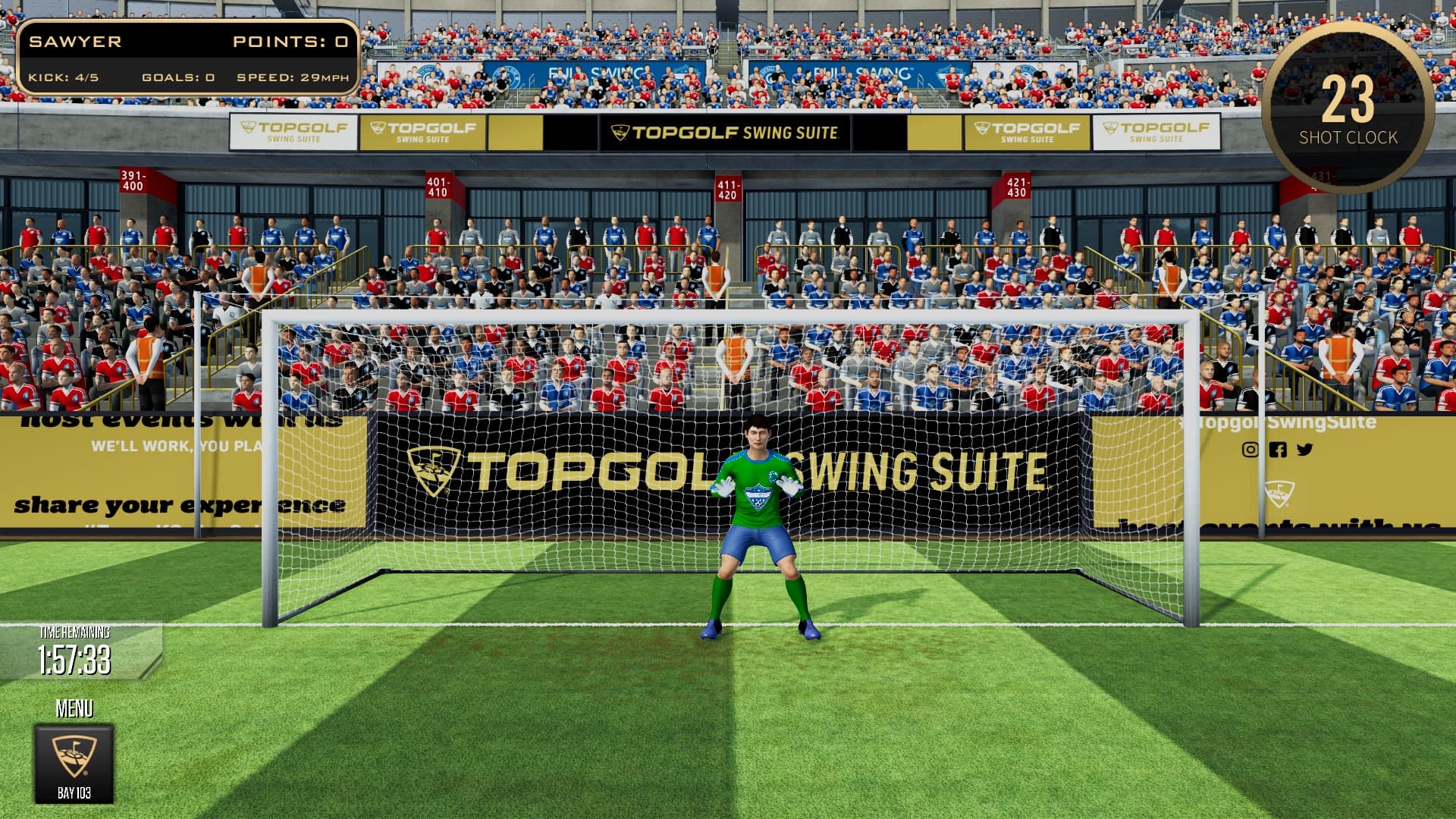 Topgolf Swing Suite at The Valley Alley