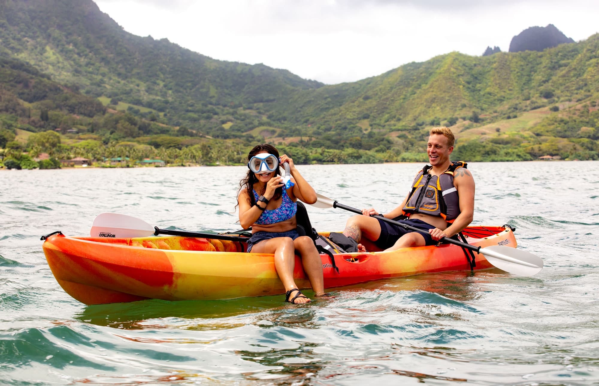 Kaneohe Bay Coral Reef Self-Guided Kayaking Adventure