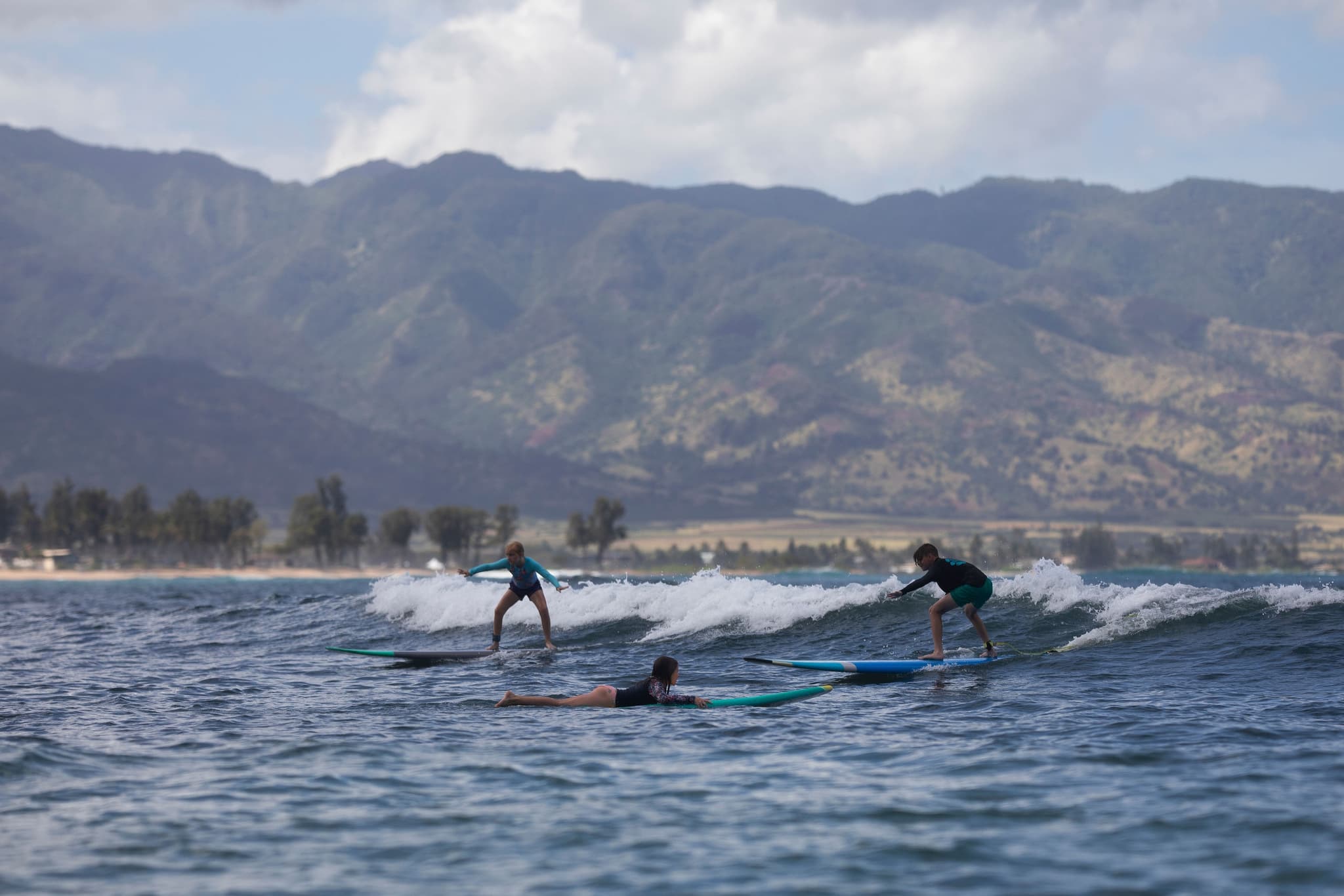2 Surfers. Private "Holoholo" Surf Lesson