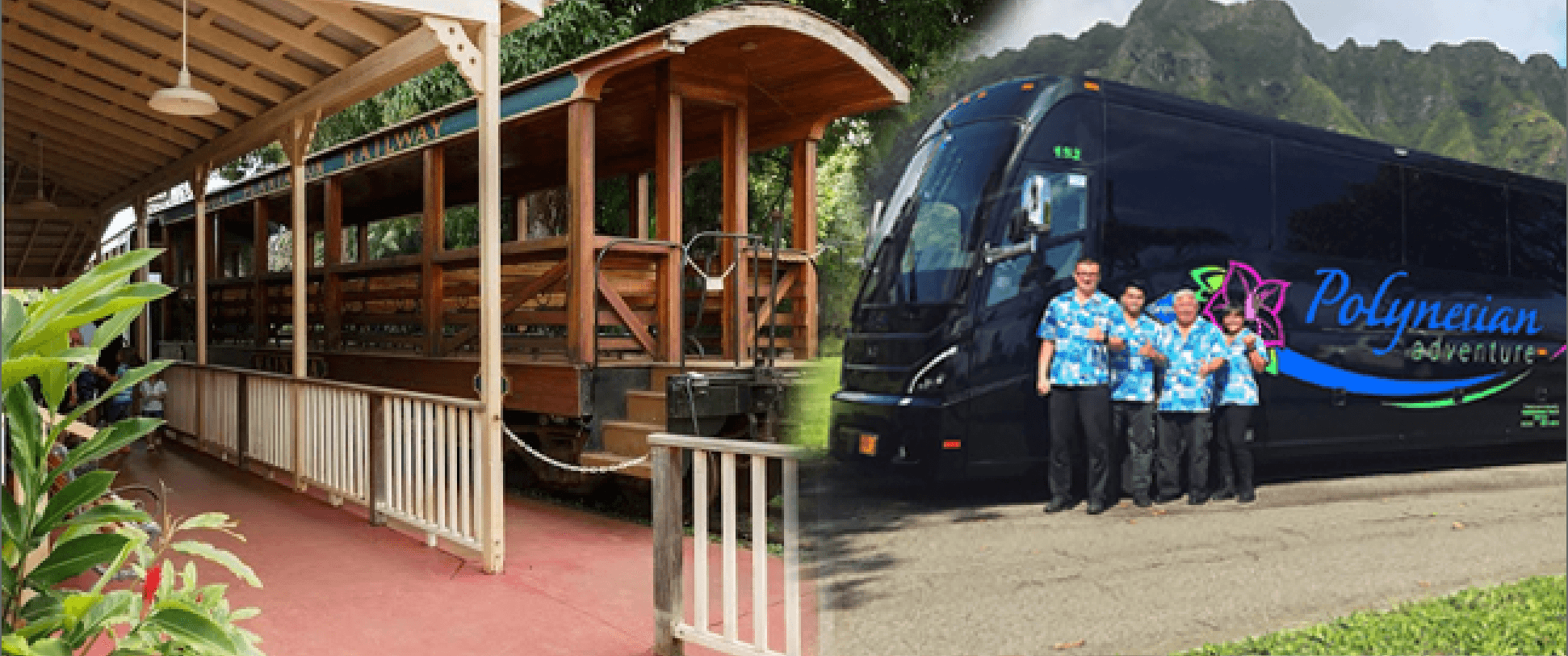 Hawaiian Package with Train & Round-Trip Transportation