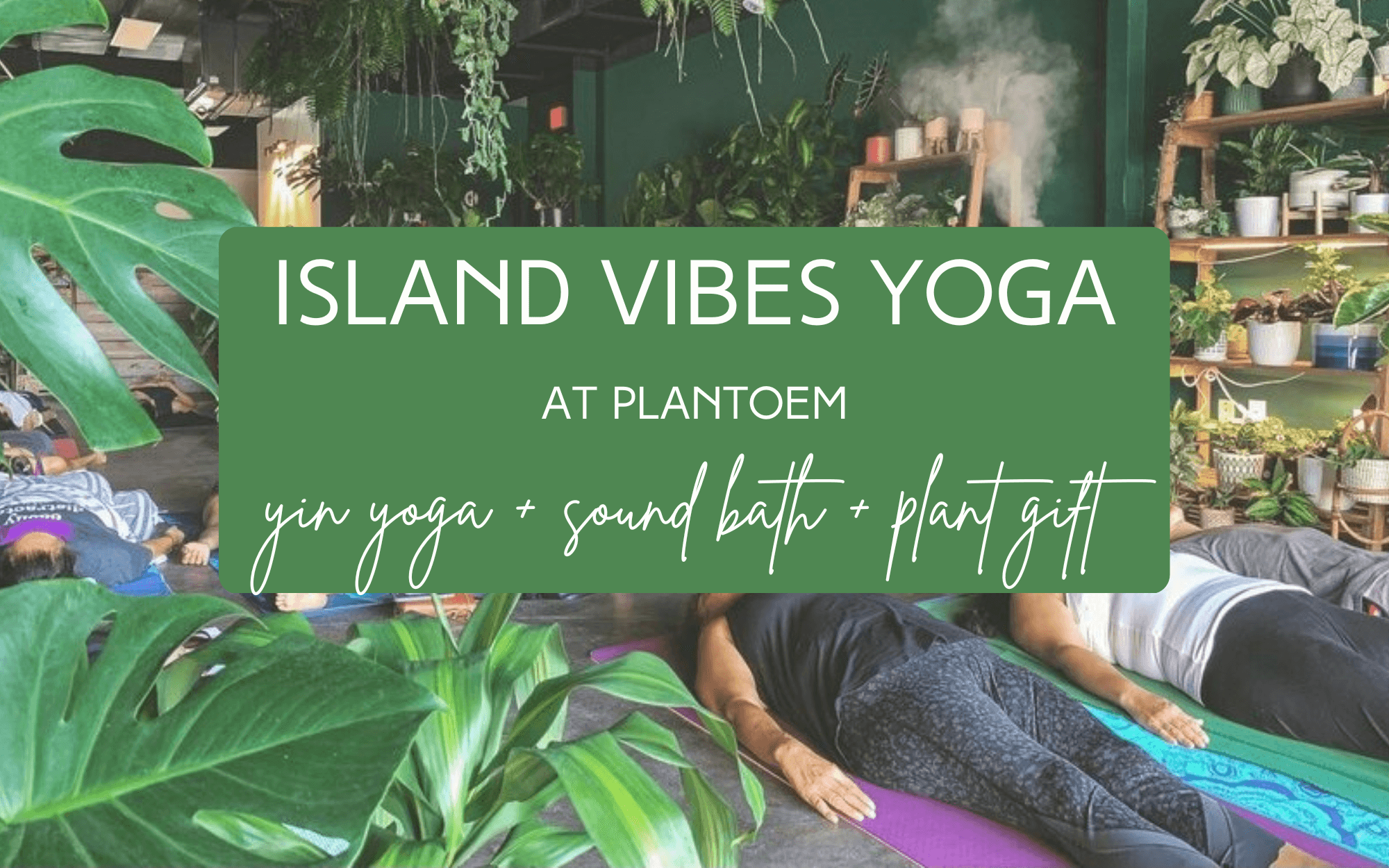 Jungle Yoga & Sound Bath at Plantoem