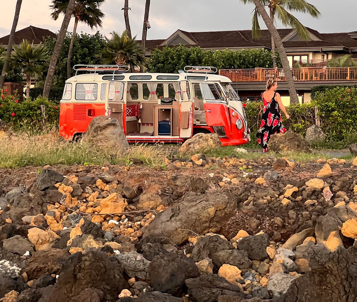 Brewery and beach cruise in a Vintage VW