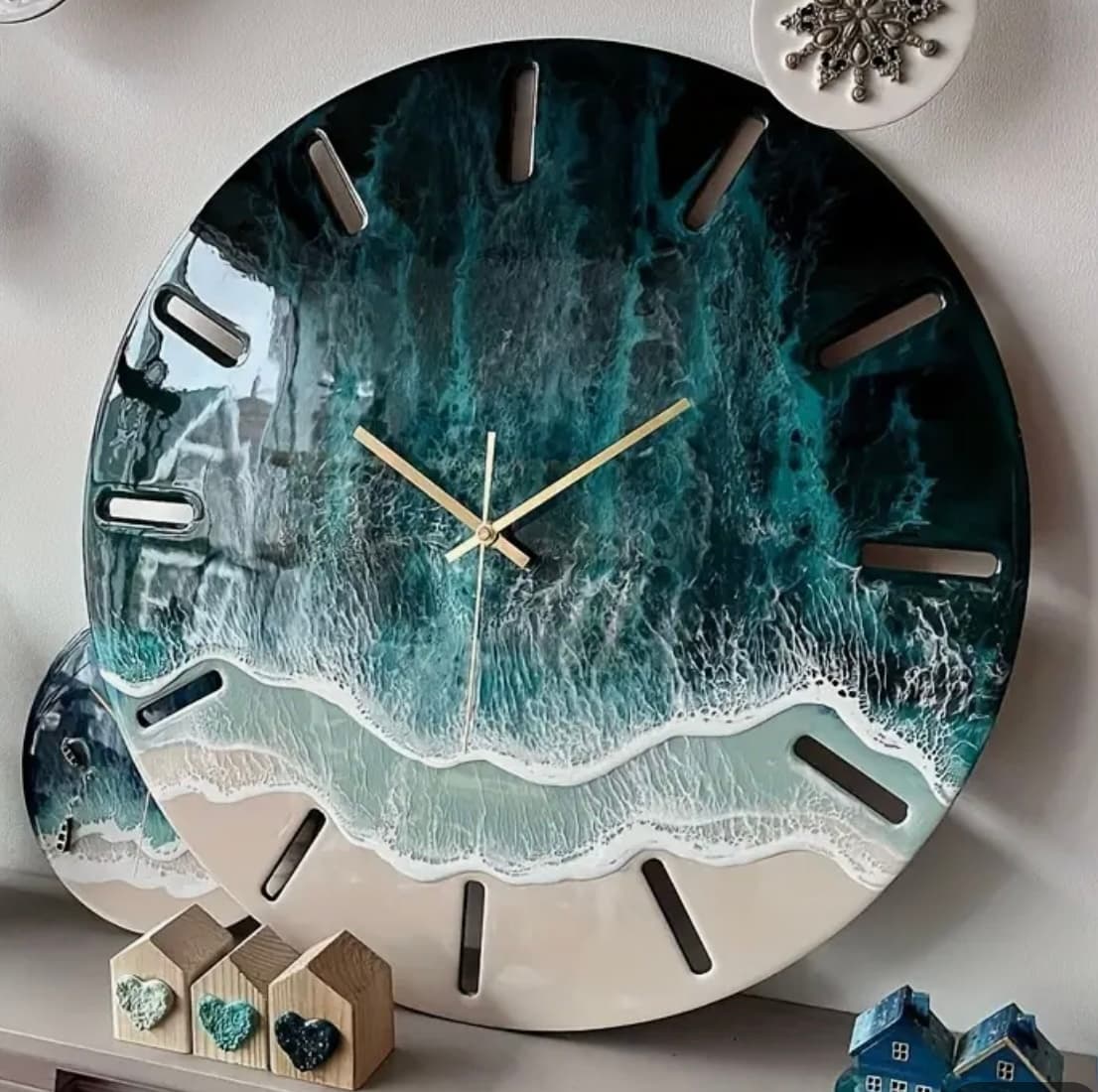 Epoxy Resin Ocean Clock Workshop