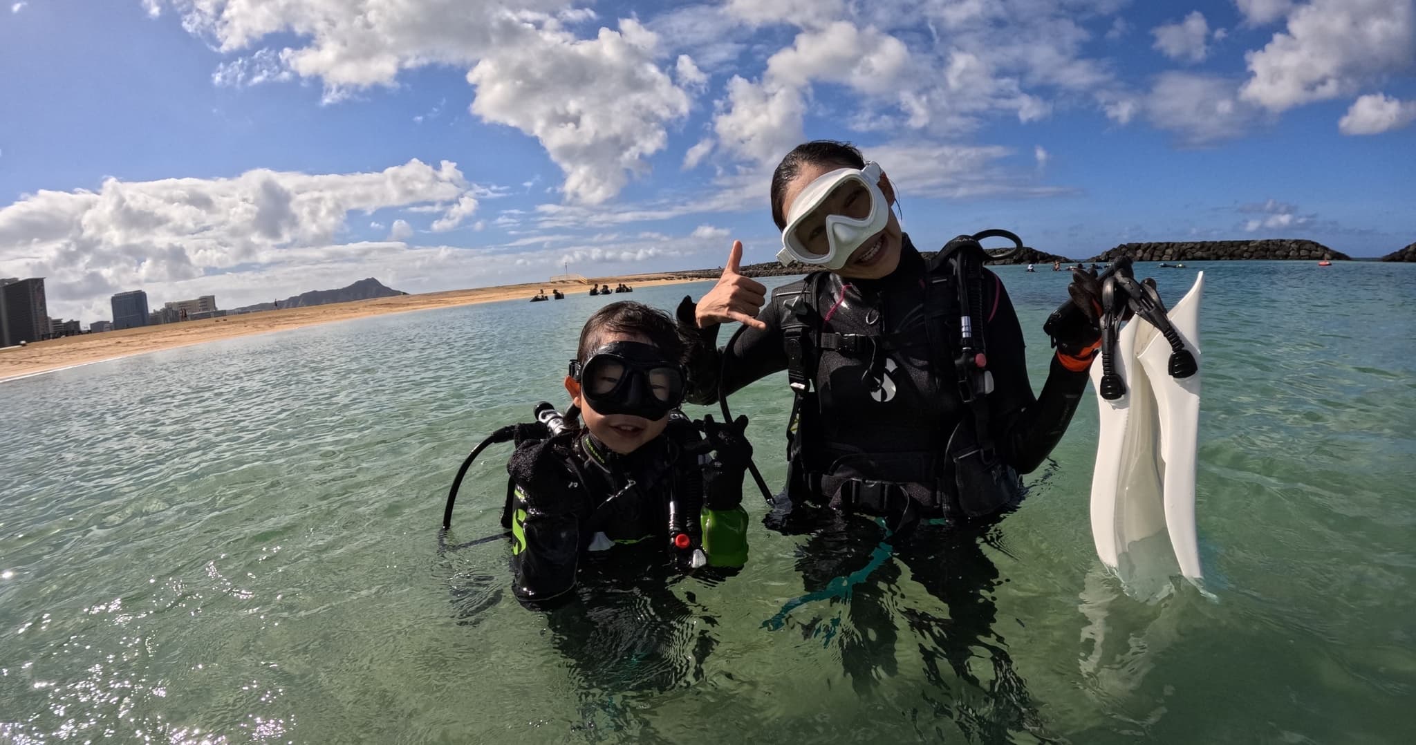 貸切キッズ体験ダイビング