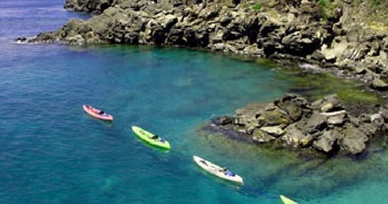 Kayak, Snorkel & Waterfall Combo Tour