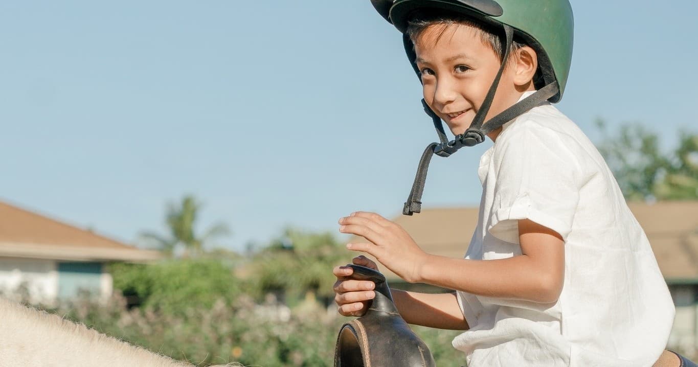 Keiki Horsemanship & Riding Lesson