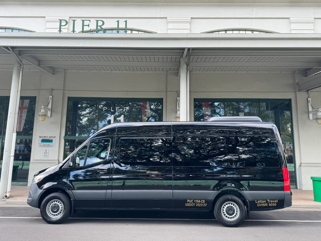 「One-Way Transfer」Airport or Waikiki Hotels ⮕ Honolulu Harbor