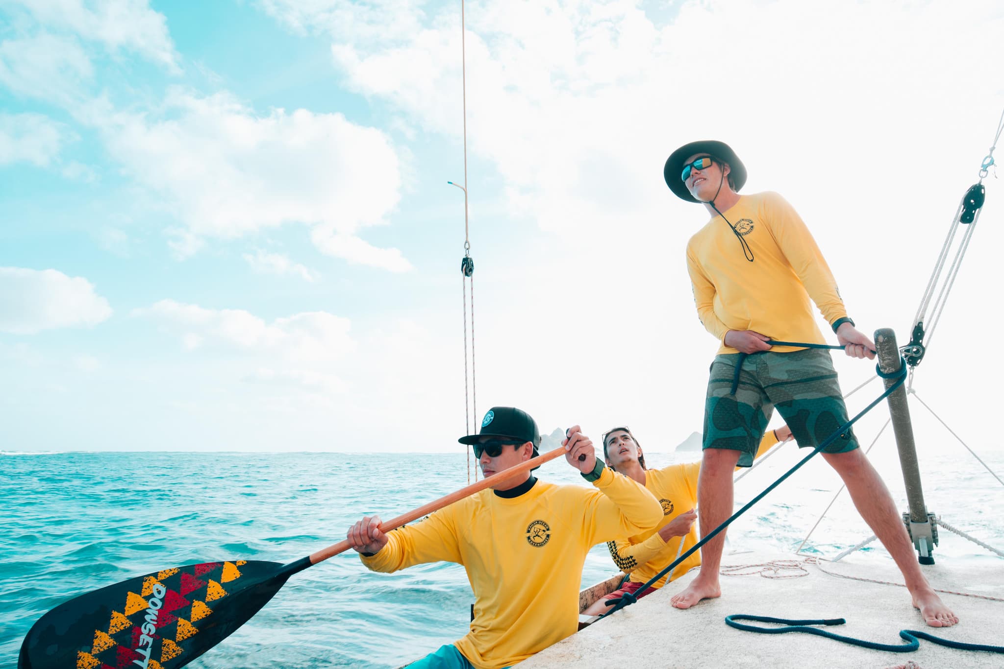 Huaka'i Waʻa Pe’a (Hawaiian Sailing Canoe)