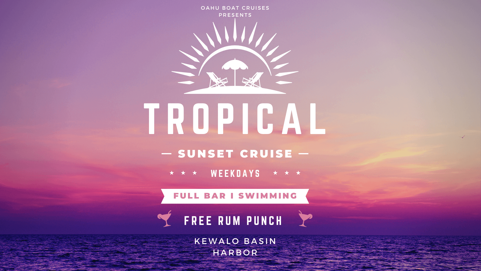 Tropical Sunset Boat Cruise