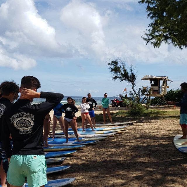 North Shore Surfing Lessons