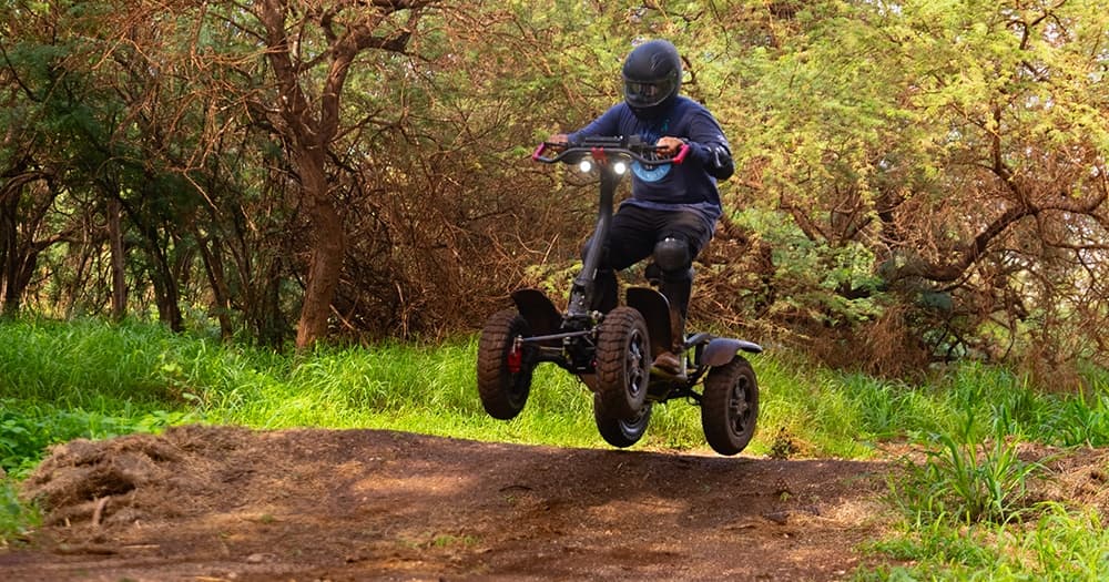 Stand-Up ATV Adventure & Waikiki Transportation
