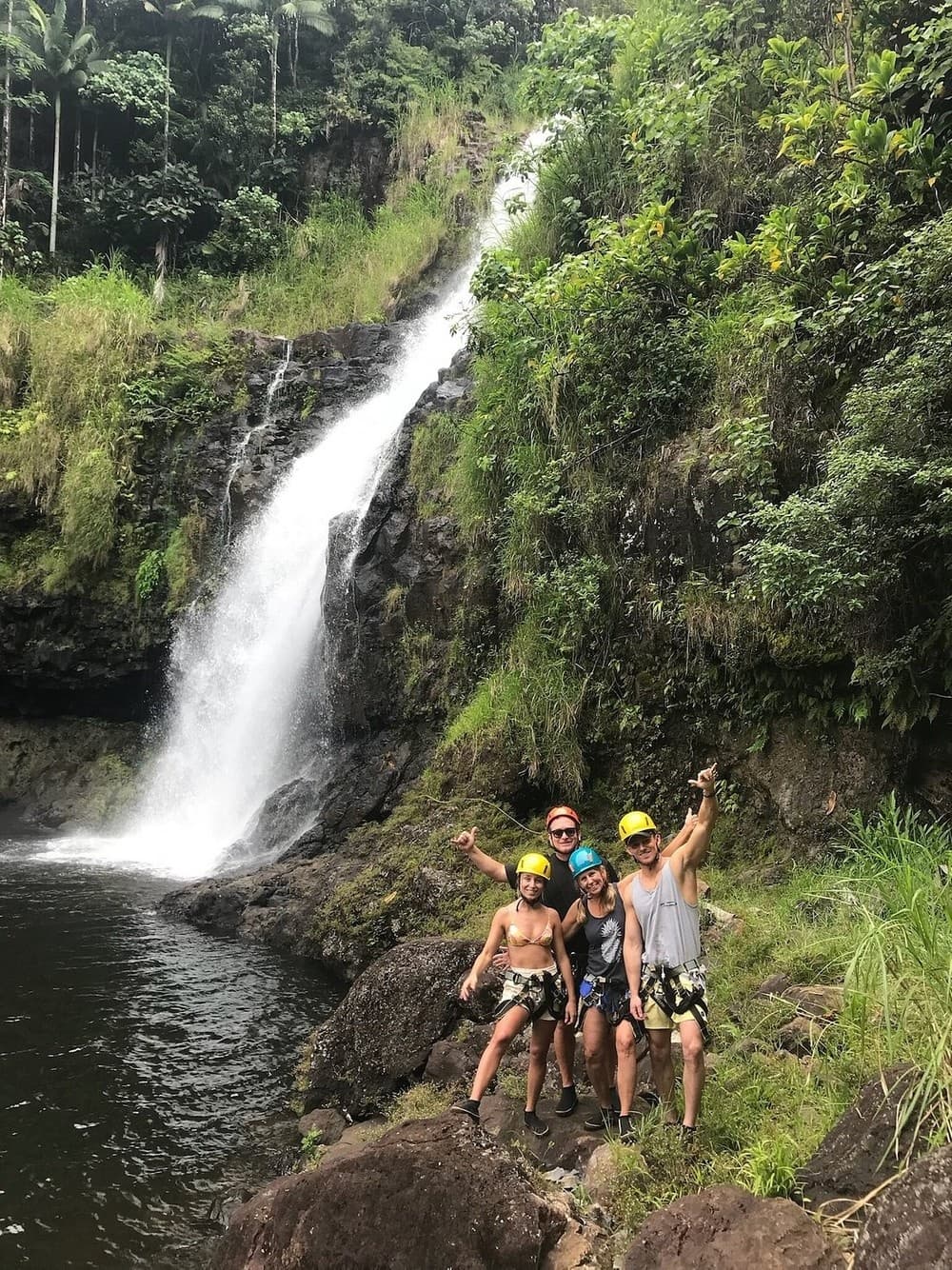 Waterfall Rappelling