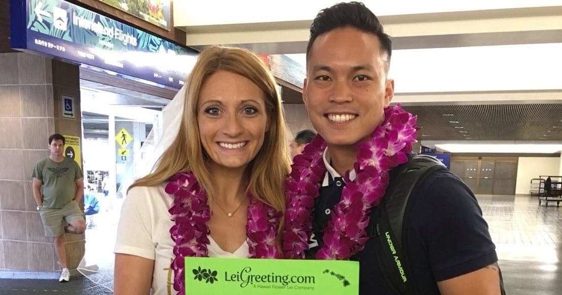 Honeymoon Lei Greeting - Kahului Maui Airport