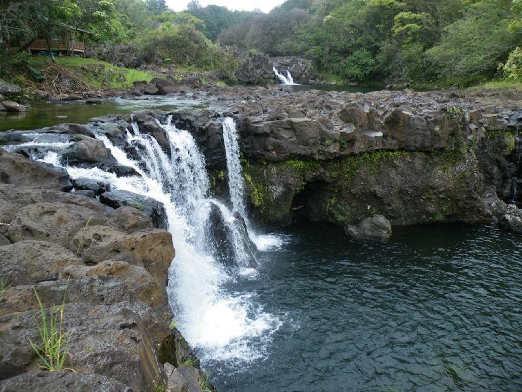 Private Waterfall and River Swim