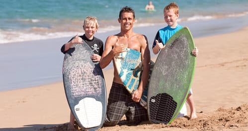 Skimboarding Lessons in Maui