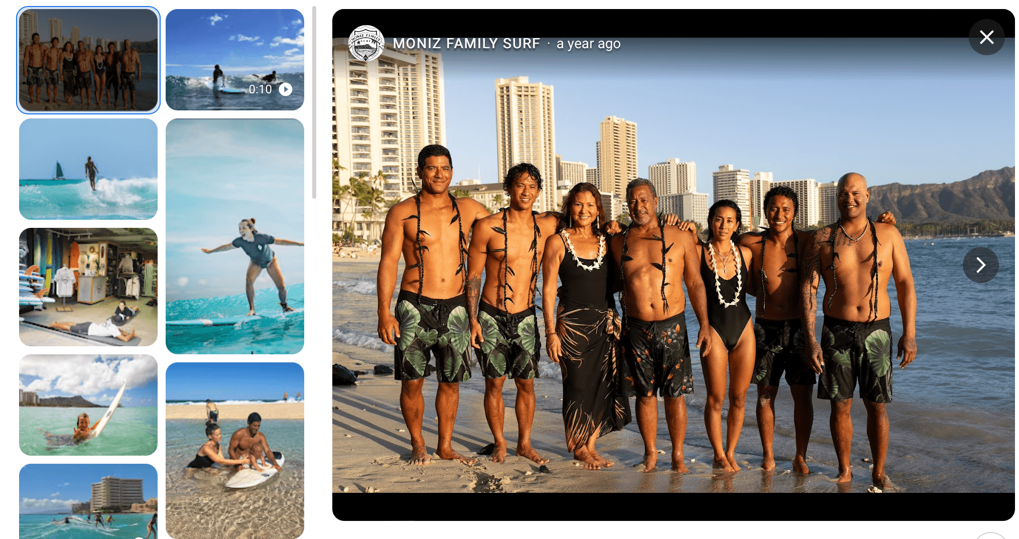 Moniz Family /VS  SURF LESSON