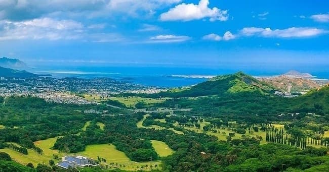 Green and Blue Circle Island Oahu Private Tour