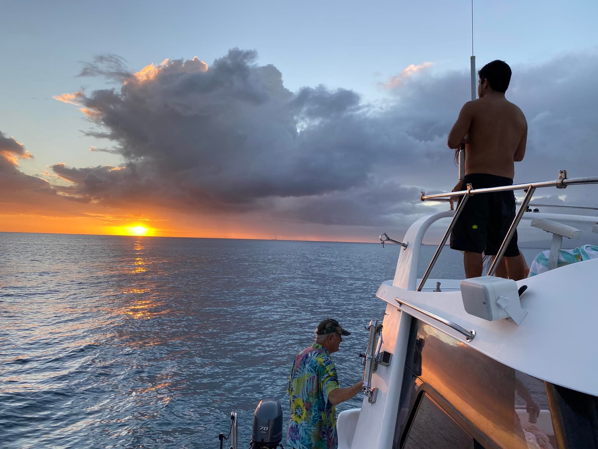 Private Sunset Catamaran Cruise & Swim "Keanuenue"