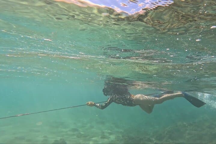 Hawaiian Reef Spearfishing Lesson for Beginners on Kauai