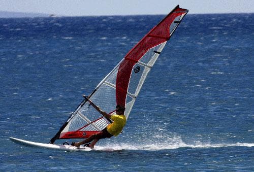 Windsurfing Rigged and Ready