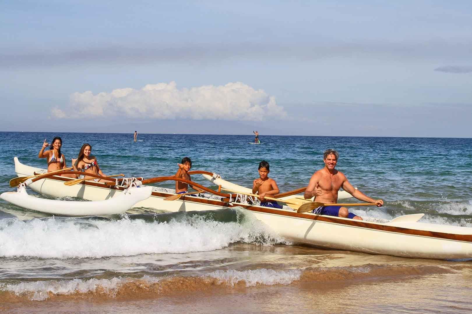 Hawaiian Outrigger Canoe Snorkel Tour