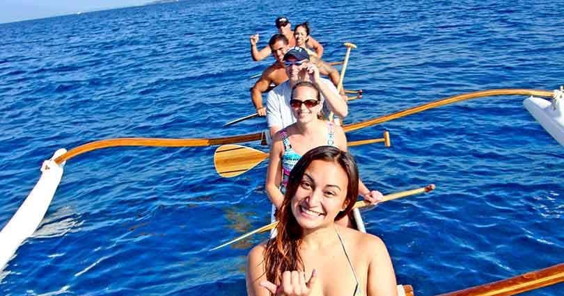 Hawaiian Outrigger Canoe Cultural and Turtle Tour