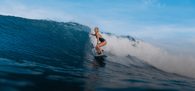 Surfing in Hawaii