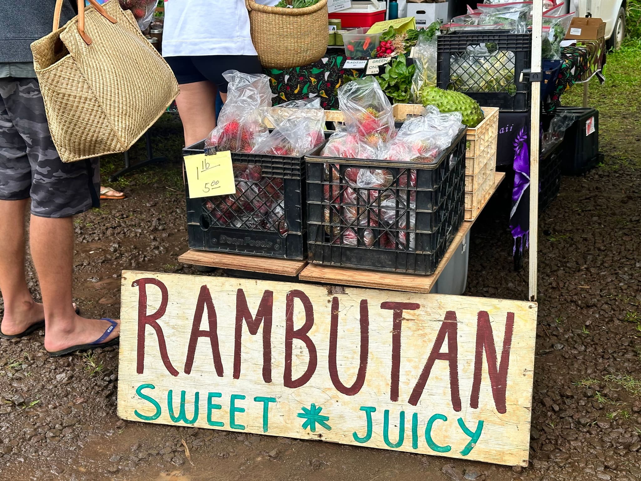 Anaina Hou Community Park Farmers Market in Kilauea. Photo by Sarah Burchard.