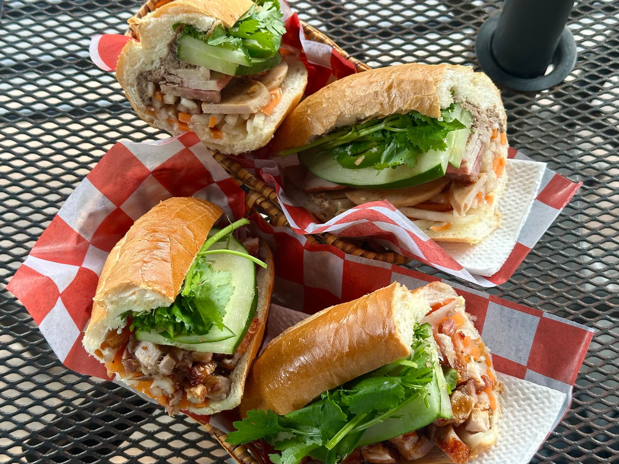 Saigon Style & Roast Pork at Le Bahn Mi. Photo by Sarah Burchard.