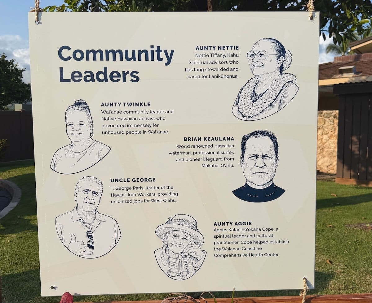 At Kaula Lūʻau, food trucks are named after West Oʻahu community leaders. Photo by Sarah Burchard.