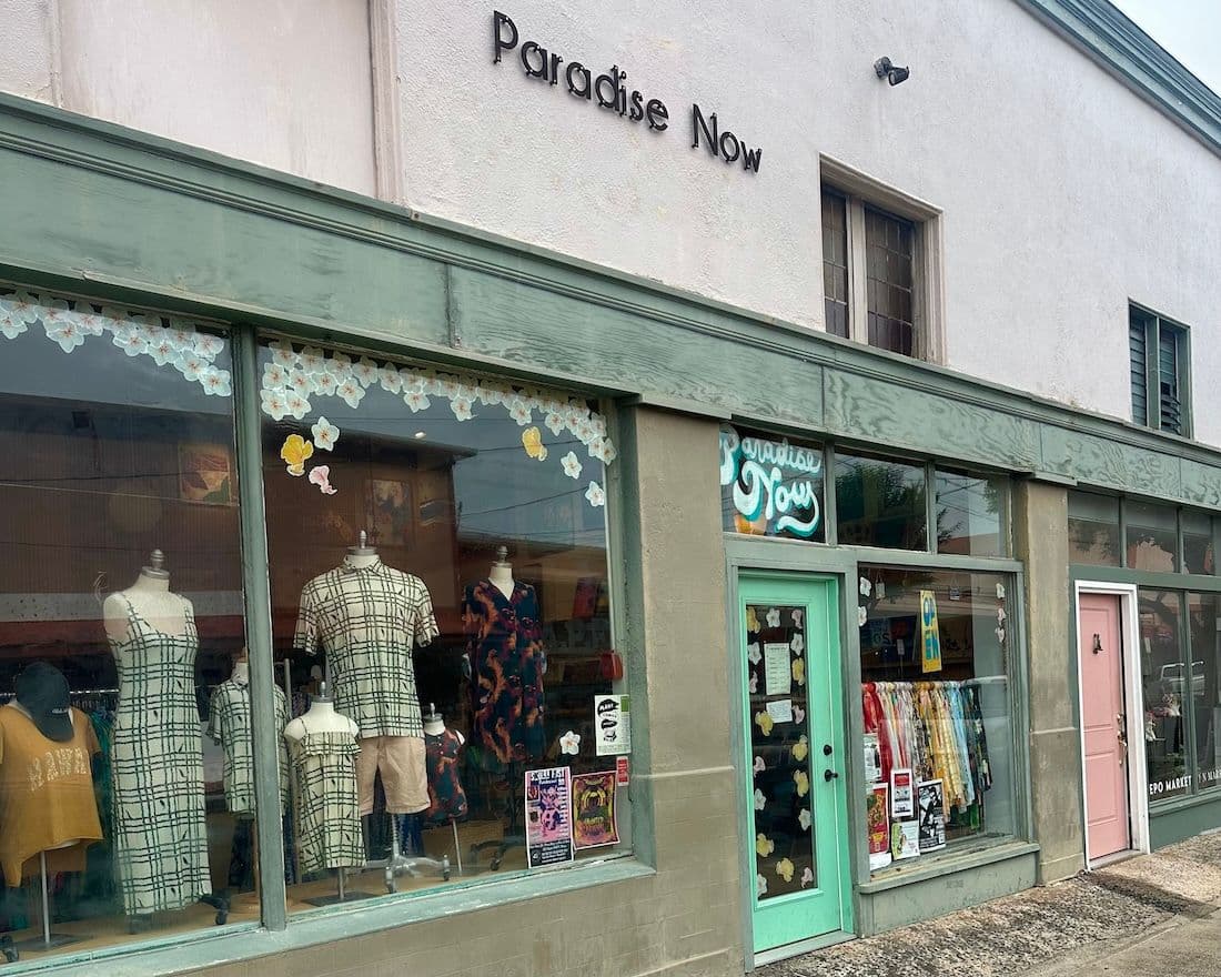 Paradise Now boutique. Photo by Sarah Burchard.