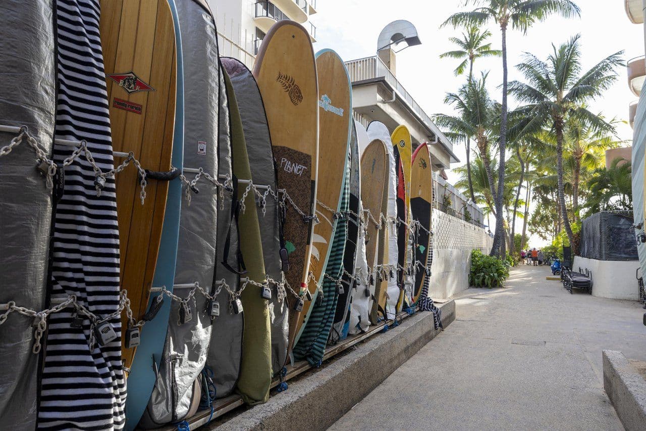 Waikīkī Surfboard Alley