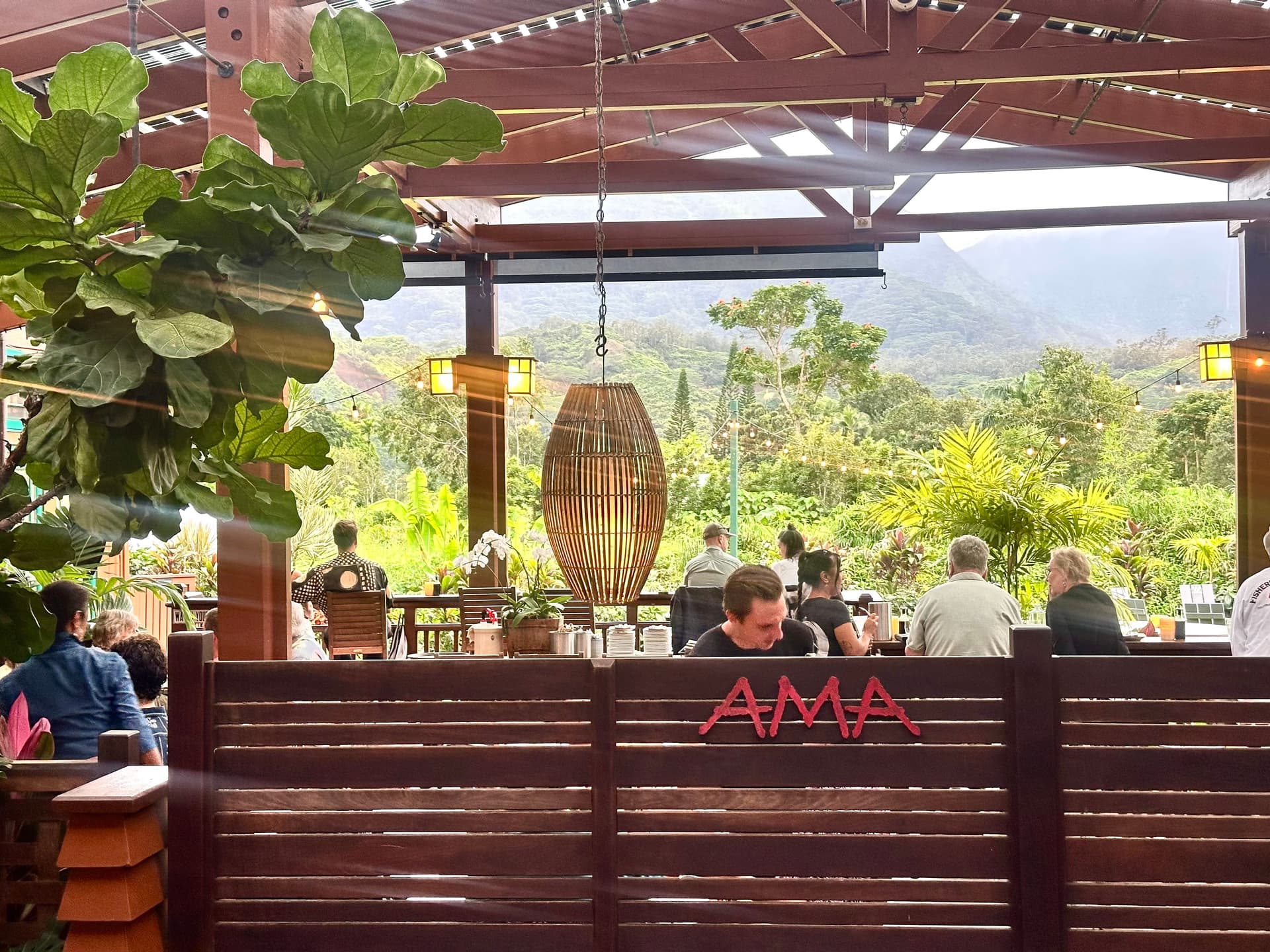 Sunset Dinner at AMA