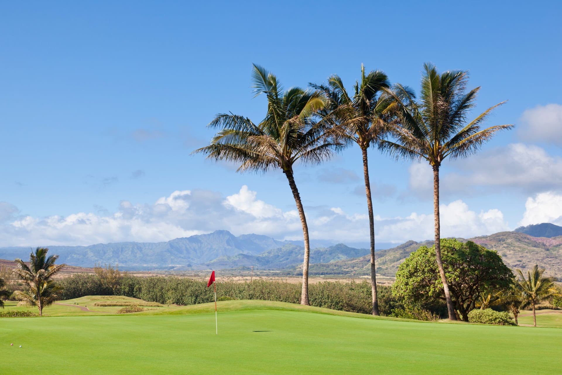 Golf course on Kauaʻi. Photo by Shutterstock.