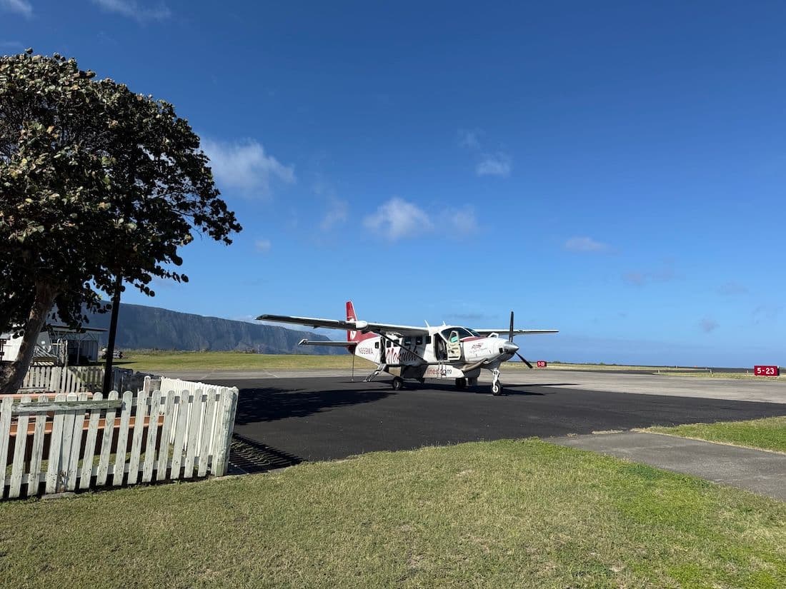 Kalaupapa Airport. Photo by Natasha Bourlin.