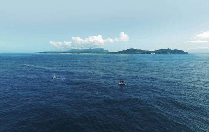 PHOTO: COURTESY ‘OIWI TV.The Hokule‘a rounds the Cape of Good Hope in South Africa en route to Cape Town in November of 2015. This segment of the voyage marked the halfway point of the more than 46,000-mile journey.