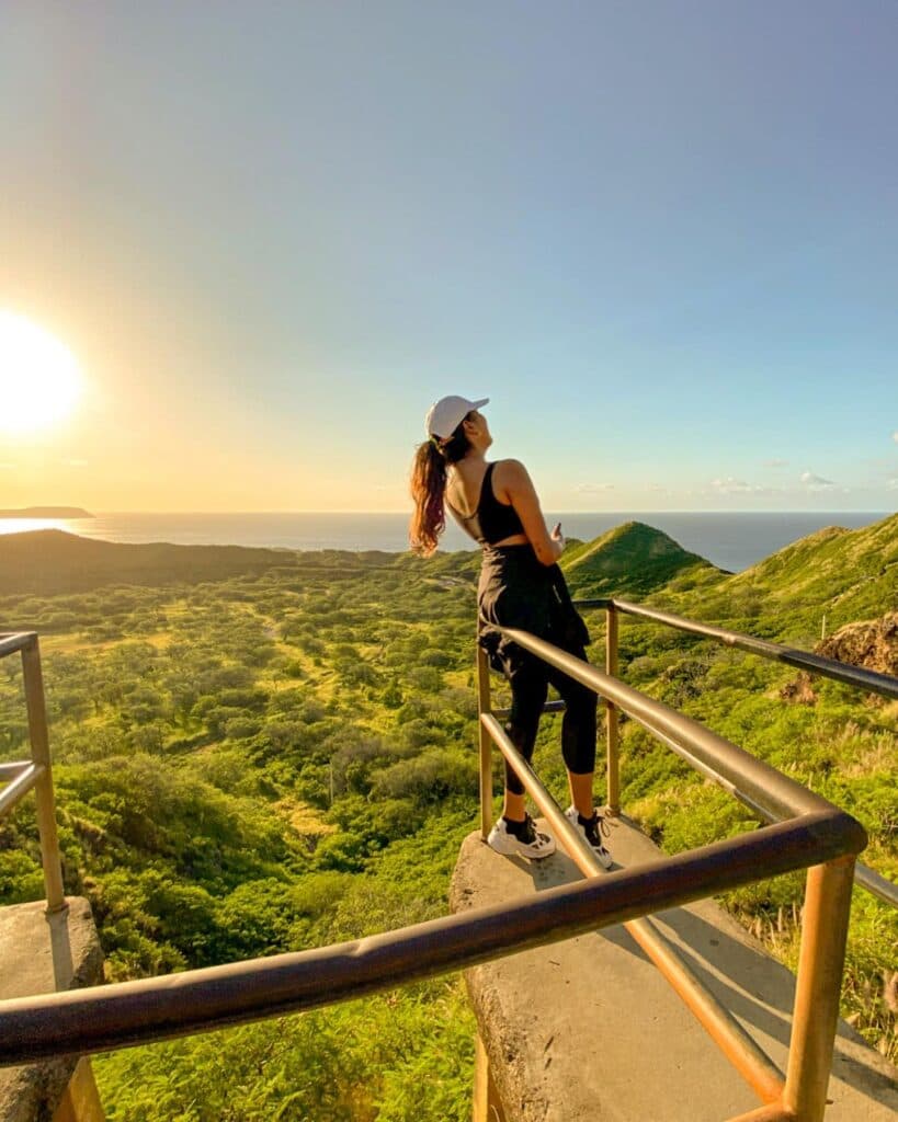 Photo of Diamond Head view provided by @stehania.jelinek on Instagram