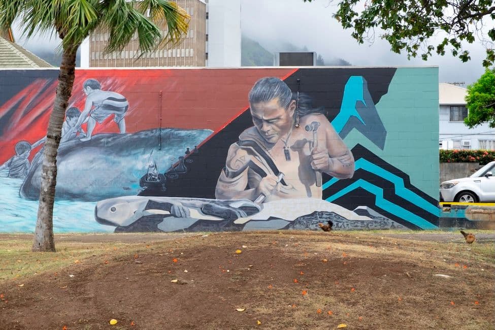 Wailuku street art. Photo by Sarah Burchard.