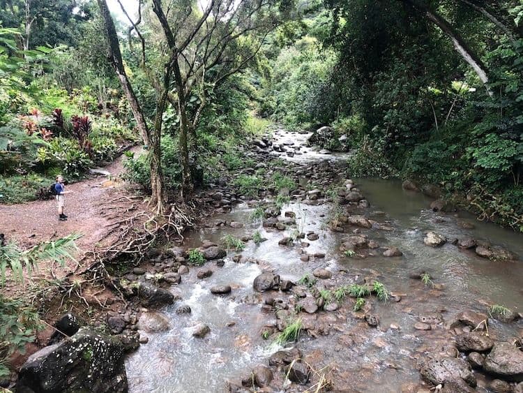 Waimea Valley Oahu, Hawaii.