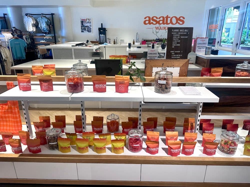 Asatoʻs Waikīkī inside the new Kings & Queens Shop at Hyatt Regency Waikiki Beach Resort and Spa.