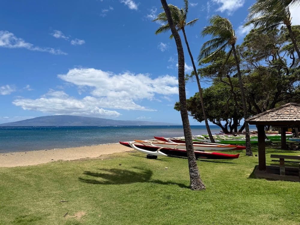 Kaanapali beach Maui Hawaii.