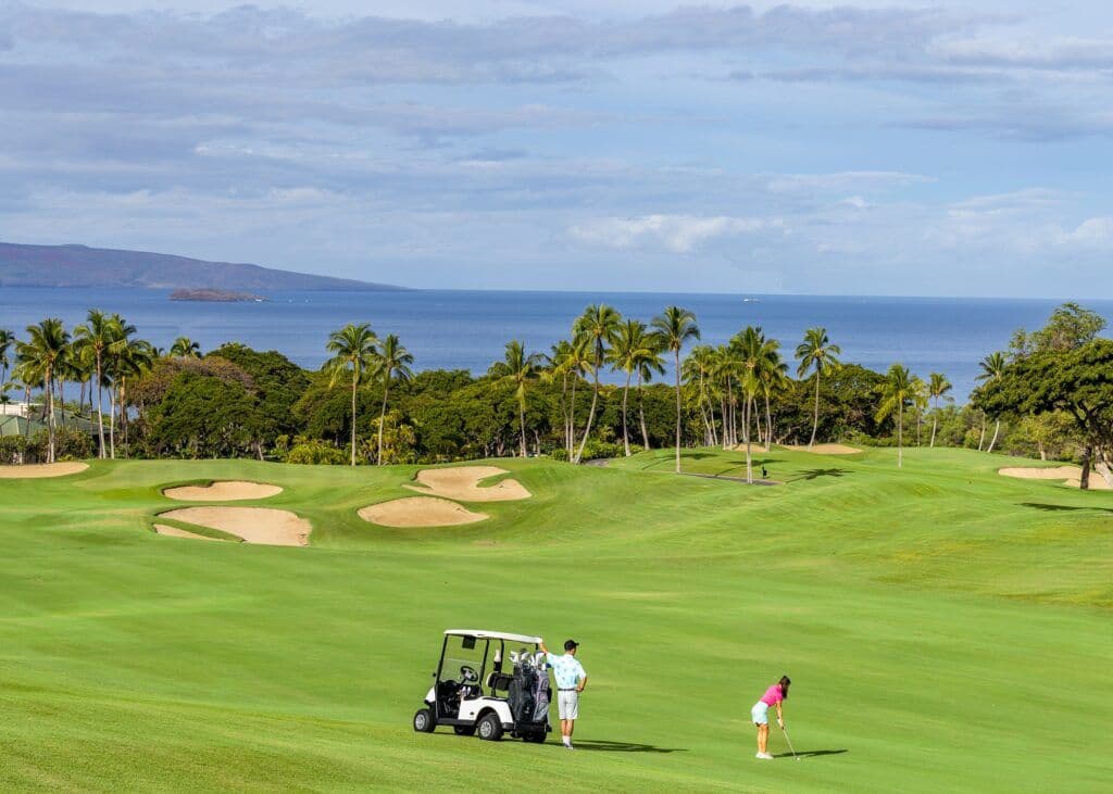 Wailea Golf Club. Courtesy of Wailea Golf Club. Photo by Angela Treimer.