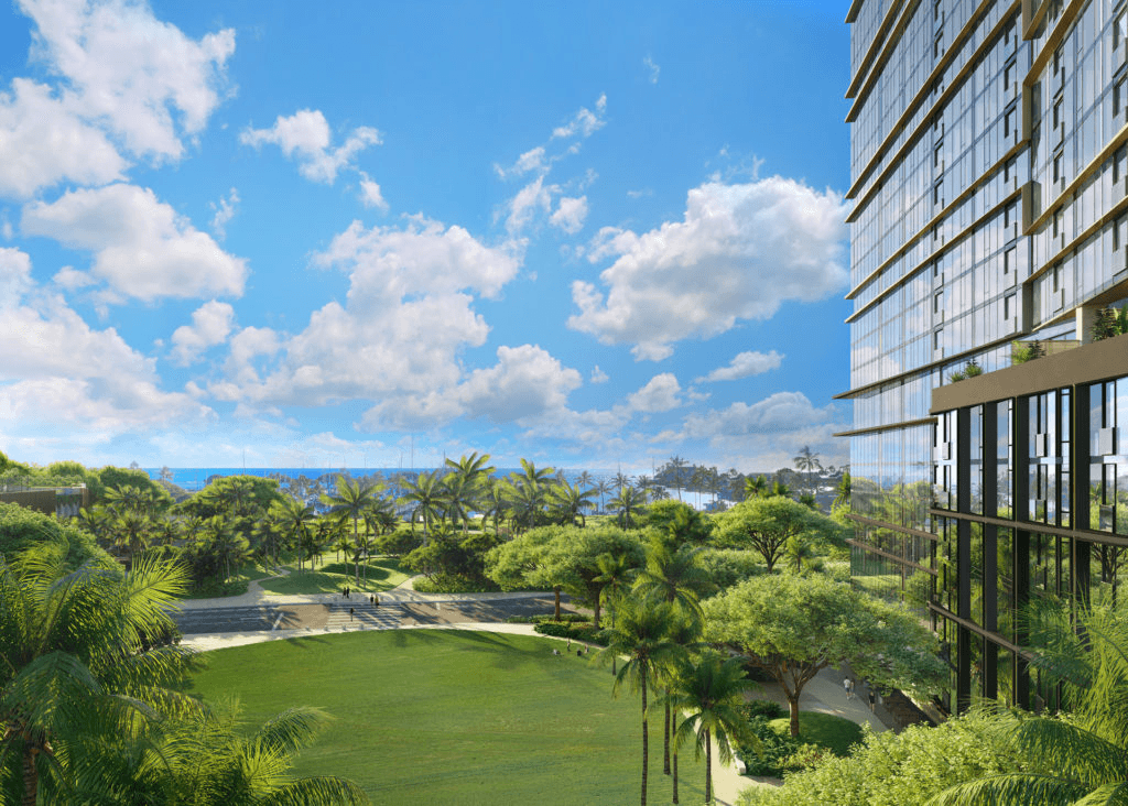 Victoria Ward Park and The Park Ward Village