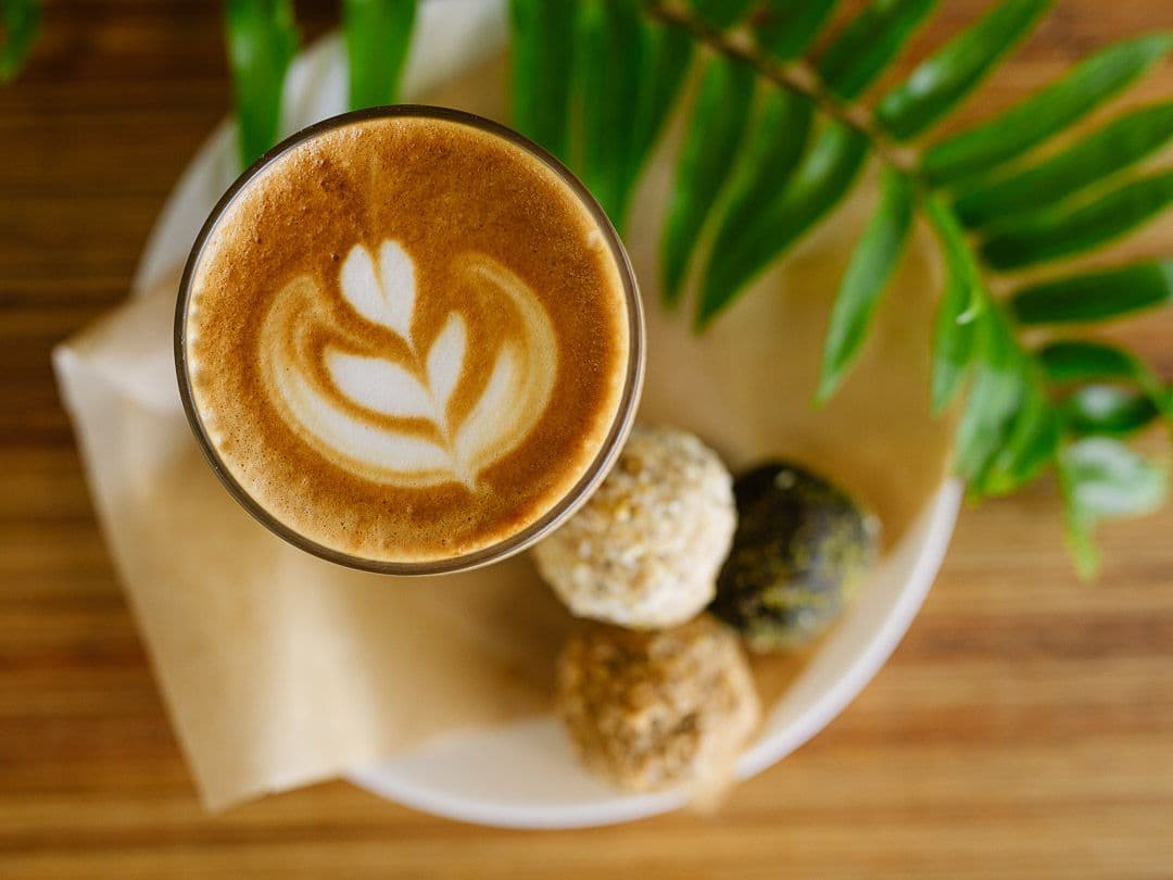 coffee and energy balls
