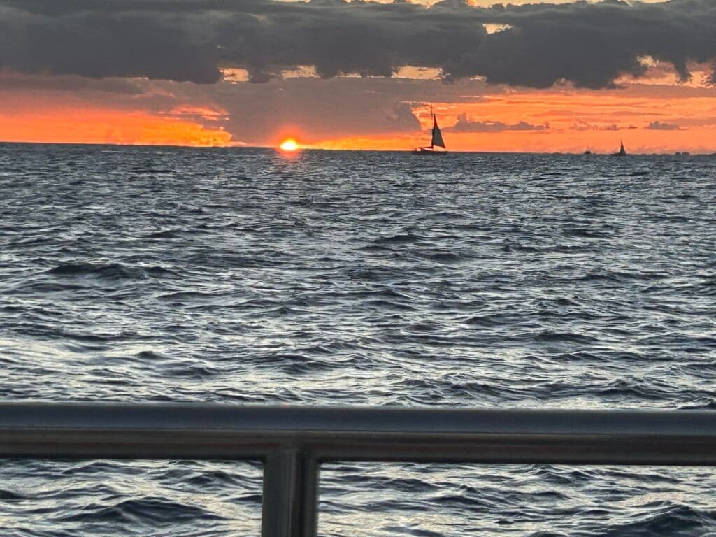 Sunset from the Mai T’ai