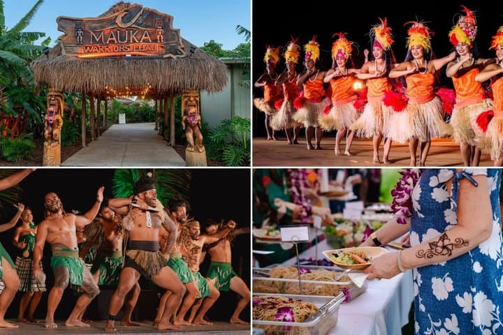 Oahu: Mauka Warriors Luau, Rum Tasting and Dole Plantation Tour