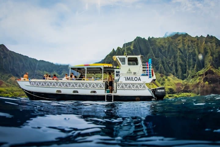 Kauai: Express Na Pali Snorkel Tour aboard 'Imiloa