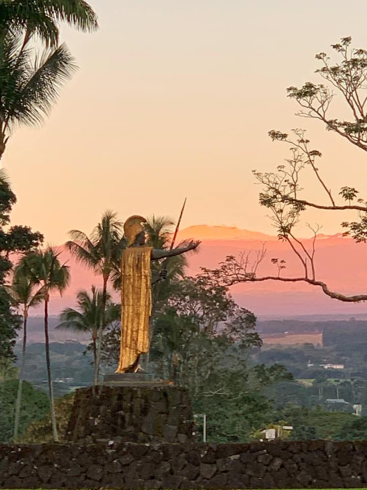 This statue of Kamehameha stands in Hilo. Photo credit: HawaiianScribe This statue of Kamehameha stands in Hilo. Photo credit: HawaiianScribe